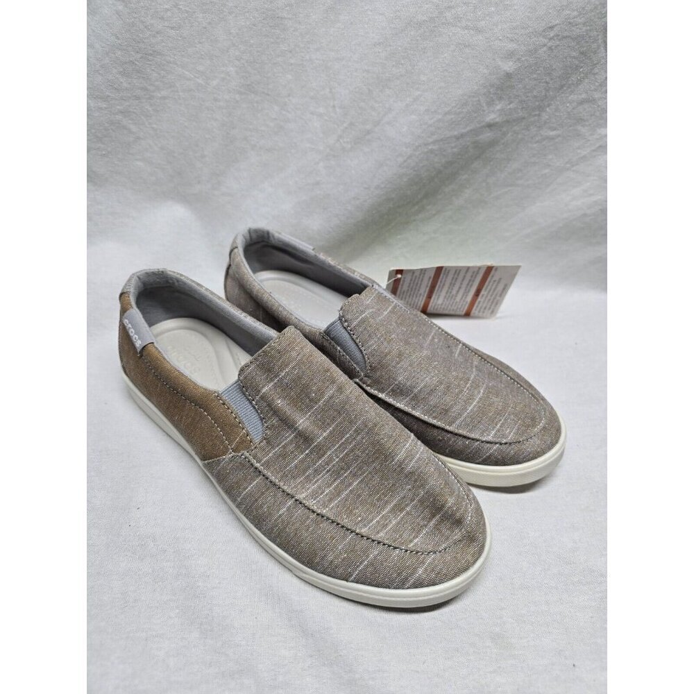 Crocs Dual Comfort Citilane Women's Size 6 Gray Shoes- FACTORY ERROR- NWT